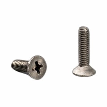 Platt maskinskruv i titan